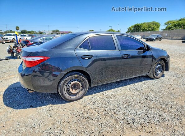 2T1BURHE7GC506037 2016 TOYOTA COROLLA Black უკანა მარჯვენა