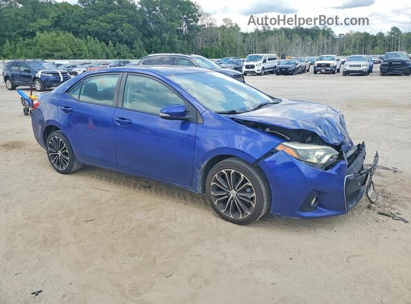 2T1BURHE7GC508466 2016 TOYOTA COROLLA Blue წინა მარჯვენა