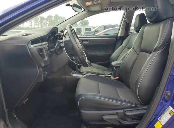 2T1BURHE7GC508466 2016 TOYOTA COROLLA Blue წინა სალონის ხედი