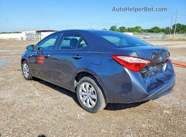 2T1BURHE7GC538566 2016 TOYOTA COROLLA Серый Задняя левая четверть