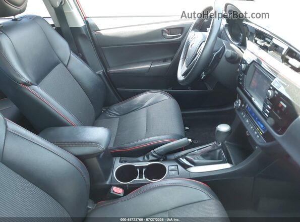 2T1BURHE7GC542536 2016 TOYOTA COROLLA Red Front interior view