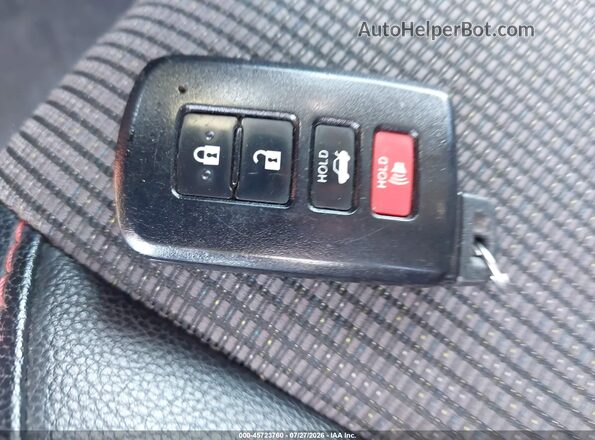2T1BURHE7GC542536 2016 TOYOTA COROLLA Red Dashboard view