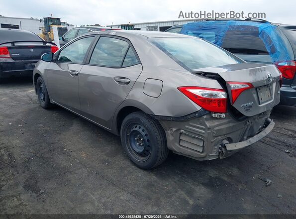 2T1BURHE7GC557196 2016 TOYOTA COROLLA Gray Trasero izquierdo