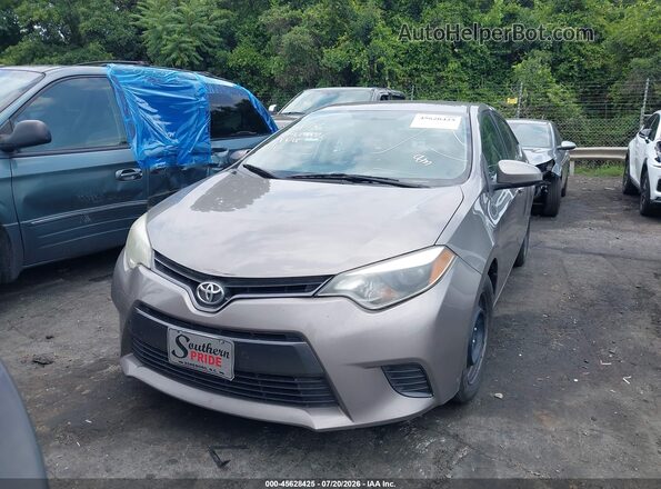 2T1BURHE7GC557196 2016 TOYOTA COROLLA Gray Vista del cuadro de instrumentos