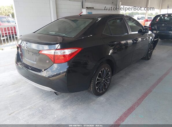 2T1BURHE7GC573656 2016 TOYOTA COROLLA Black Задня права чверть