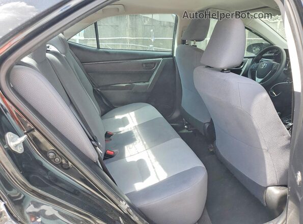 2T1BURHE7GC609264 2016 TOYOTA COROLLA Черный Вид задних сидений