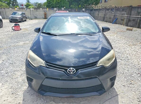 2T1BURHE7GC609264 2016 TOYOTA COROLLA Черный Вид спереди