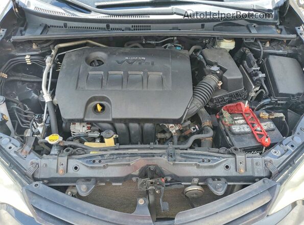 2T1BURHE7GC609264 2016 TOYOTA COROLLA Черный Вид задней части салона