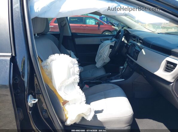 2T1BURHE7GC609992 2016 TOYOTA COROLLA Black წინა სალონის ხედი