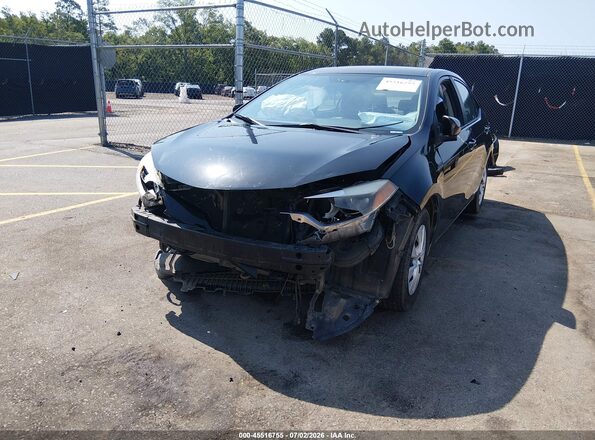 2T1BURHE7GC627425 2016 TOYOTA COROLLA Черный Вид спереди