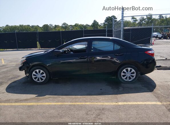 2T1BURHE7GC627425 2016 TOYOTA COROLLA Черный 