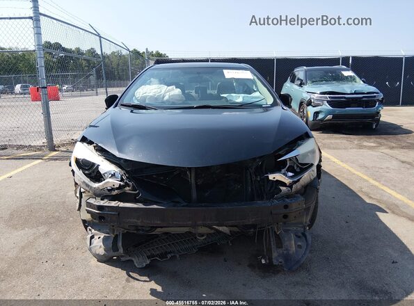 2T1BURHE7GC627425 2016 TOYOTA COROLLA Черный Вид задней части салона