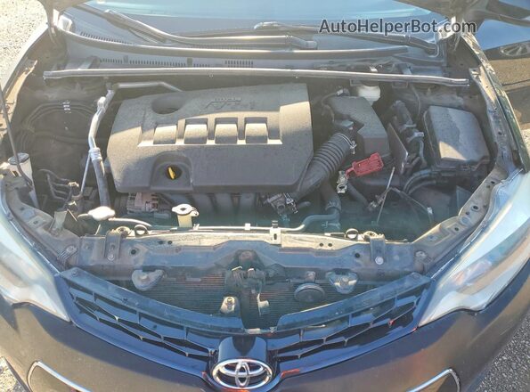 2T1BURHE7GC637386 2016 TOYOTA COROLLA Black Vista interior trasera