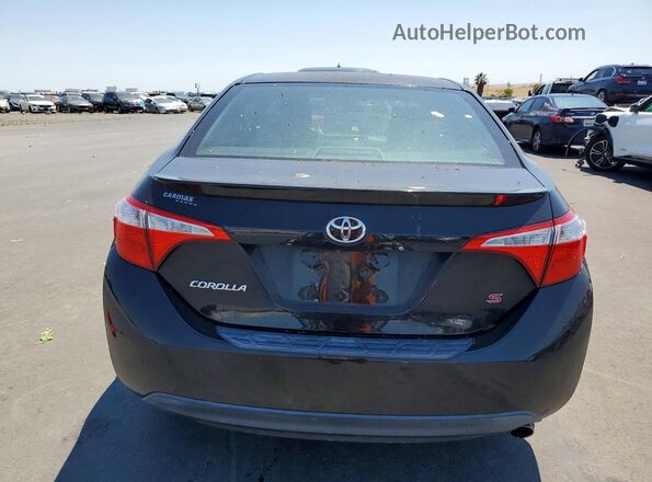 2T1BURHE7GC660103 2016 TOYOTA COROLLA Black Vista trasera