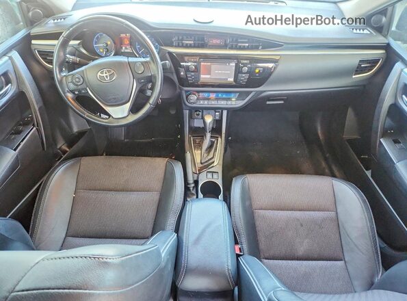 2T1BURHE7GC660103 2016 TOYOTA COROLLA Black Vista del salpicadero