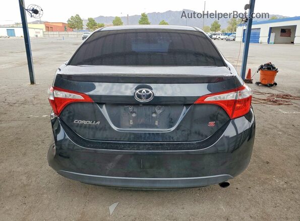 2T1BURHE7GC674972 2016 TOYOTA COROLLA Black უკანა ხედი
