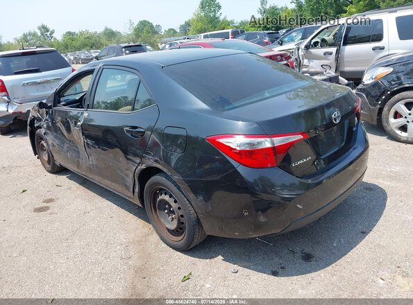 2T1BURHE7GC679864 2016 TOYOTA COROLLA Black Trasero izquierdo