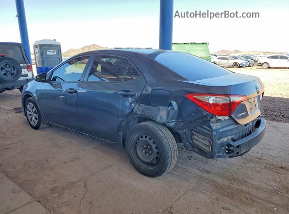 2T1BURHE7GC689116 2016 TOYOTA COROLLA Gray Rear left