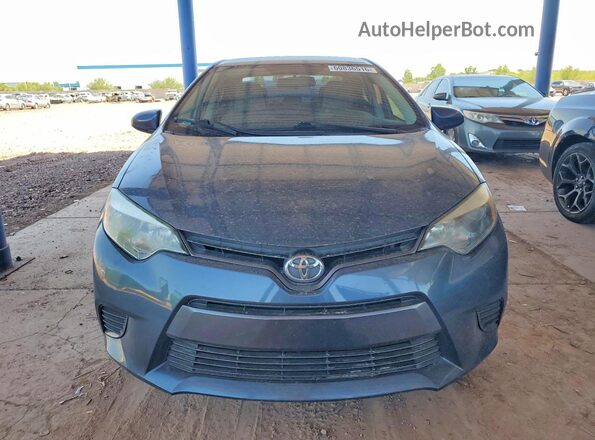 2T1BURHE7GC689116 2016 TOYOTA COROLLA Gray Front view