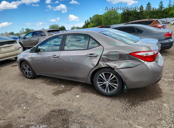 2T1BURHE7GC724074 2016 TOYOTA COROLLA Tan Задня ліва чверть