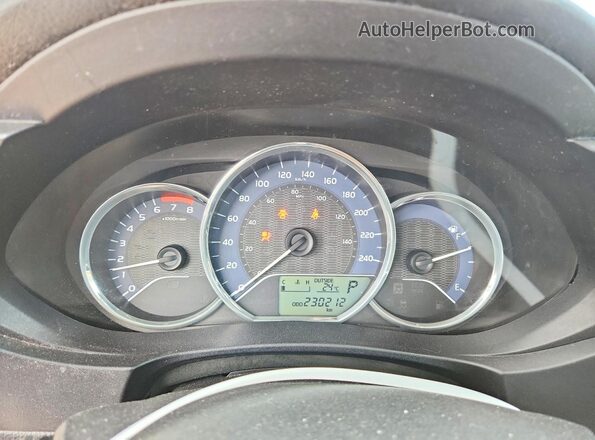 2T1BURHE7GC724074 2016 TOYOTA COROLLA Tan Вид щитка приладів