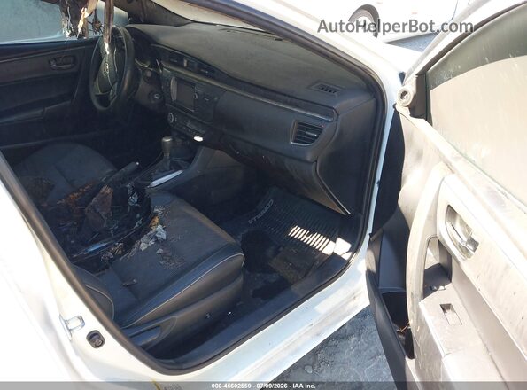 2T1BURHE7GC736922 2016 TOYOTA COROLLA White წინა სალონის ხედი