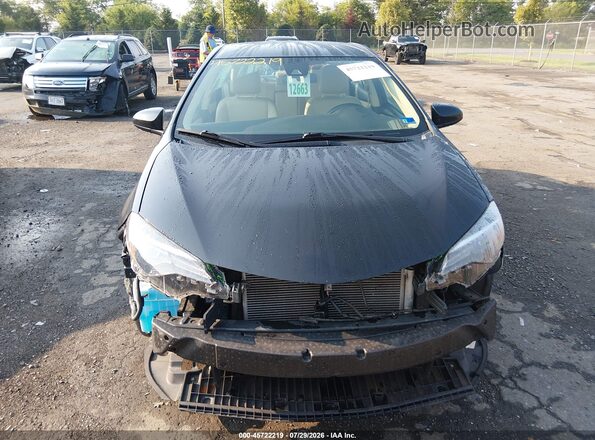2T1BURHE7HC754239 2017 TOYOTA COROLLA Black Rear interior view