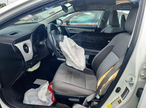 2T1BURHE7HC801589 2017 TOYOTA COROLLA White Սալոնի դիմացի տեսք