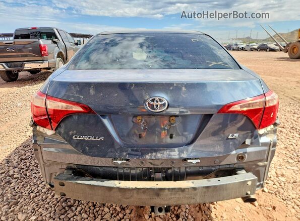 2T1BURHE7HC803973 2017 TOYOTA COROLLA Gray Հետևի տեսք