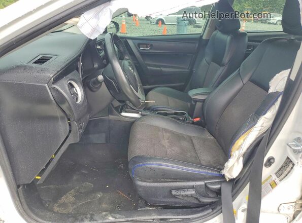 2T1BURHE7HC820823 2017 TOYOTA COROLLA White Widok wnętrza z przodu