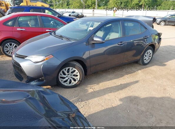 2T1BURHE7HC838433 2017 TOYOTA COROLLA Gray Przód lewy