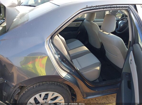 2T1BURHE7HC838433 2017 TOYOTA COROLLA Gray Widok naklejki z numerem VIN