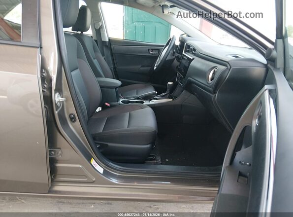 2T1BURHE7HC894355 2017 TOYOTA COROLLA Gray Սալոնի դիմացի տեսք