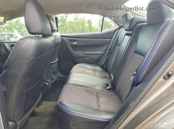 2T1BURHE7HC913115 2017 TOYOTA COROLLA Tan Вид задніх сидінь