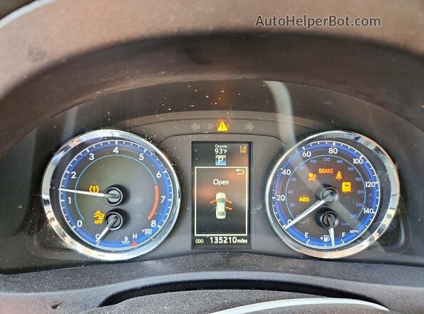 2T1BURHE7HC913115 2017 TOYOTA COROLLA Tan Вид щитка приладів