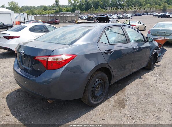 2T1BURHE7HC928889 2017 TOYOTA COROLLA Blue Задня права чверть