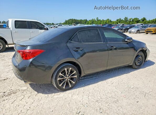 2T1BURHE7HC935759 2017 TOYOTA COROLLA Черный Задняя правая четверть