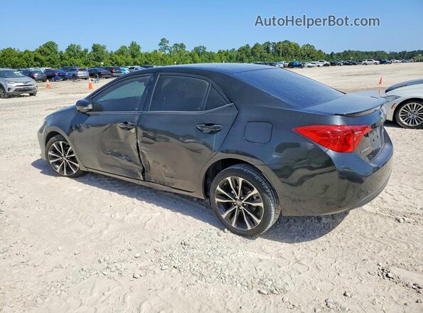 2T1BURHE7HC935759 2017 TOYOTA COROLLA Черный Задняя левая четверть