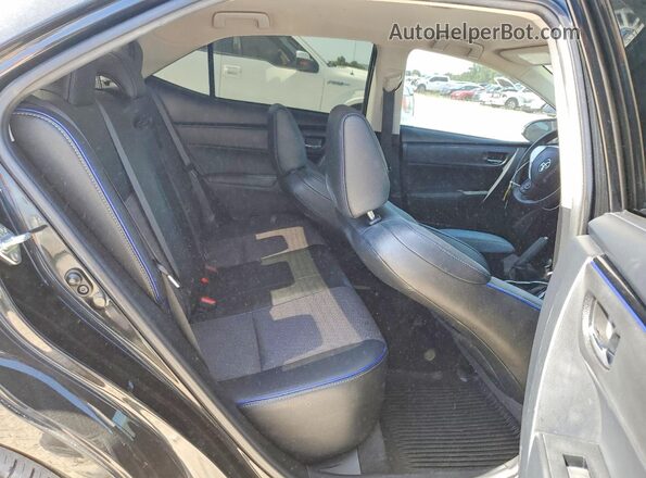 2T1BURHE7HC935759 2017 TOYOTA COROLLA Черный Вид задних сидений