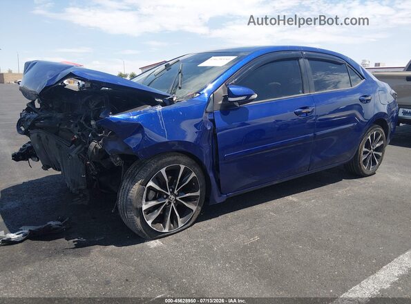 2T1BURHE7HC939021 2017 TOYOTA COROLLA Blue Vista tres cuartos delantera izquierda