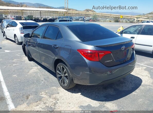 2T1BURHE7HC942615 2017 TOYOTA COROLLA Gray Trasero izquierdo