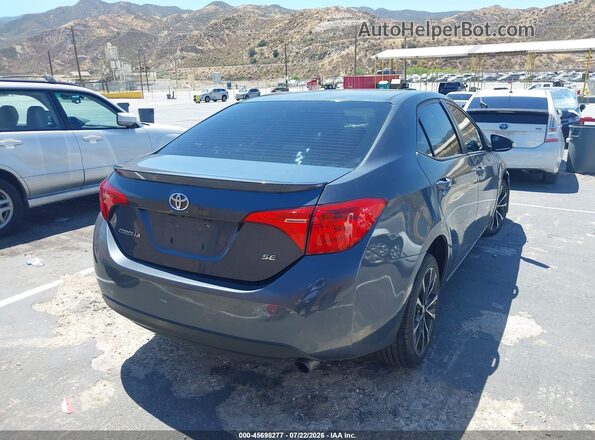 2T1BURHE7HC942615 2017 TOYOTA COROLLA Gray Trasero derecho