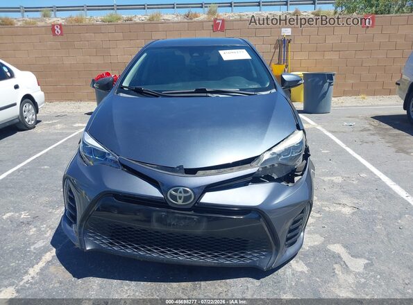 2T1BURHE7HC942615 2017 TOYOTA COROLLA Gray Vista del cuadro de instrumentos