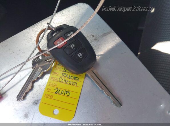 2T1BURHE7HC942615 2017 TOYOTA COROLLA Gray Vista del salpicadero