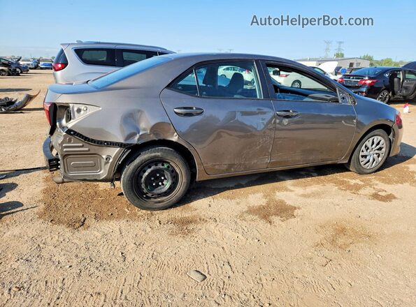 2T1BURHE7JC061855 2018 TOYOTA COROLLA Gray უკანა მარჯვენა