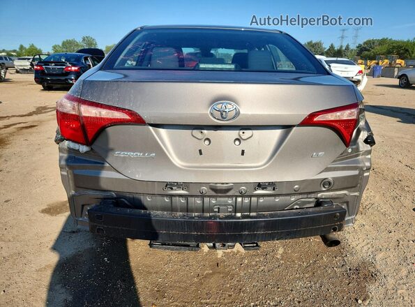 2T1BURHE7JC061855 2018 TOYOTA COROLLA Gray უკანა ხედი