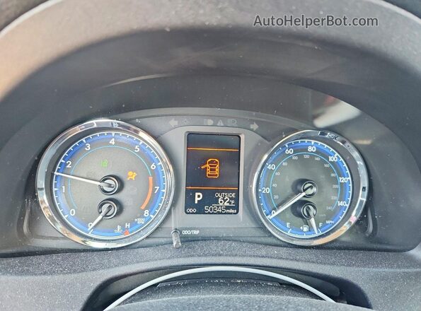 2T1BURHE7JC061855 2018 TOYOTA COROLLA Gray ხელსაწყოთა პანელის ხედი