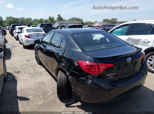 2T1BURHE7JC074878 2018 TOYOTA COROLLA Черный Задняя левая четверть