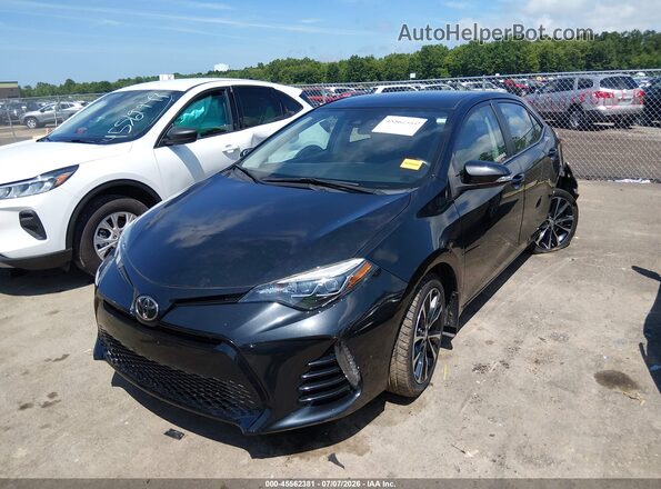 2T1BURHE7JC074878 2018 TOYOTA COROLLA Черный Передняя левая четверть
