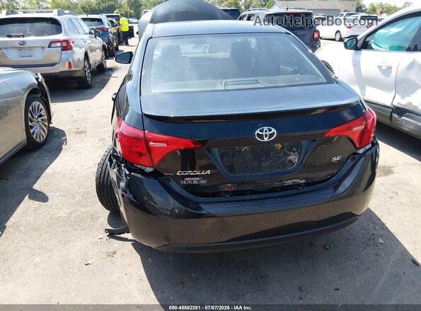 2T1BURHE7JC074878 2018 TOYOTA COROLLA Черный Вид спереди